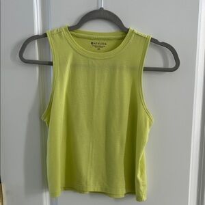 Athleta Women's Vibrant Green Muscle Tee